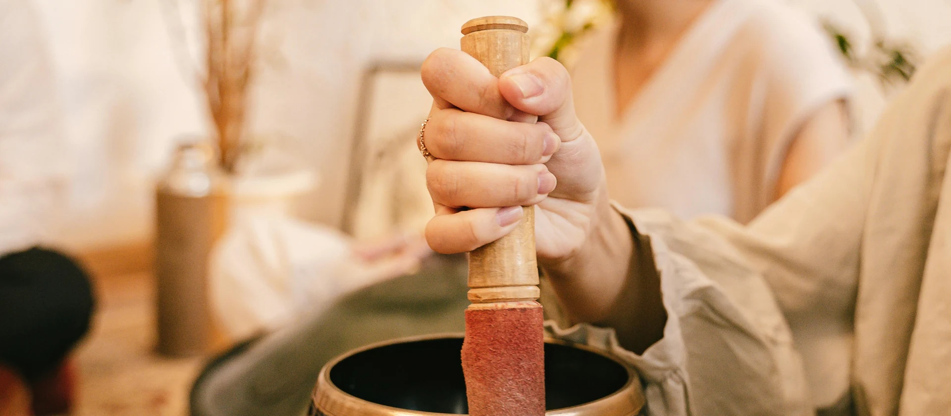 Sound therapy session used to anchor the accessibility page.